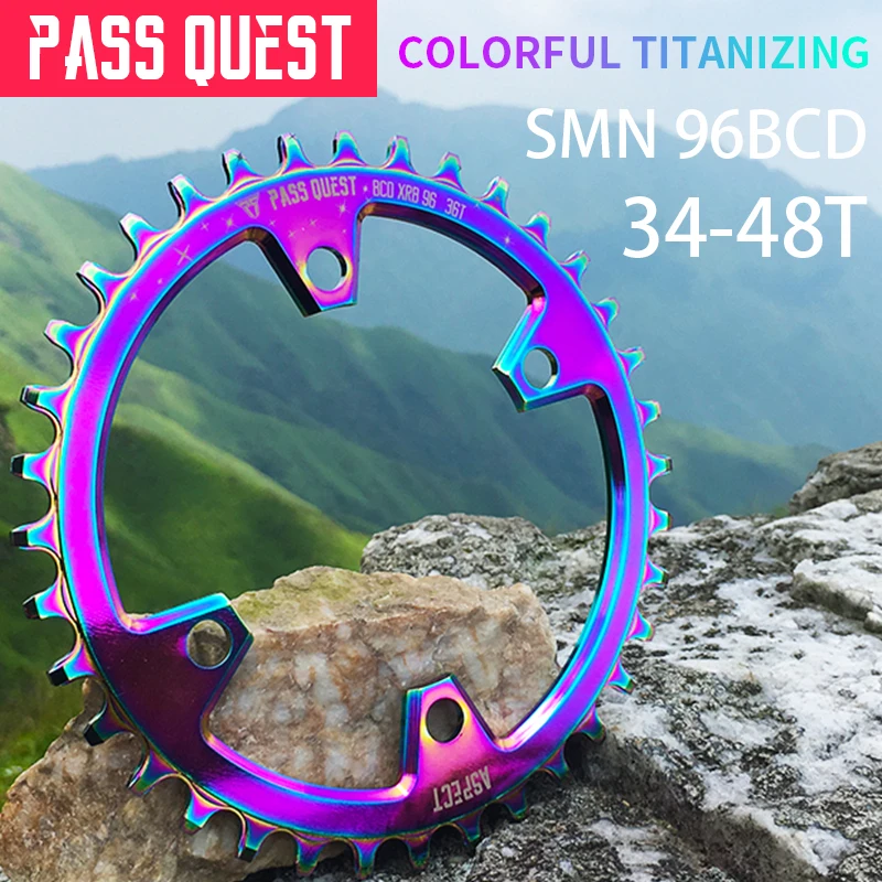 PASS QUEST Bcd 96MM 11 speed MTB Bicycle chain ring Mountain bike Chainwheel Crankset For M6000 M7000 M8000 M9000 crank 32-48T
PASS QUEST Bcd 96MM 11 speed MTB Bicycle chain ring Mountain bike Chainwheel Crankset For M6000 M7000 M8000 M9000 crank 32-48T