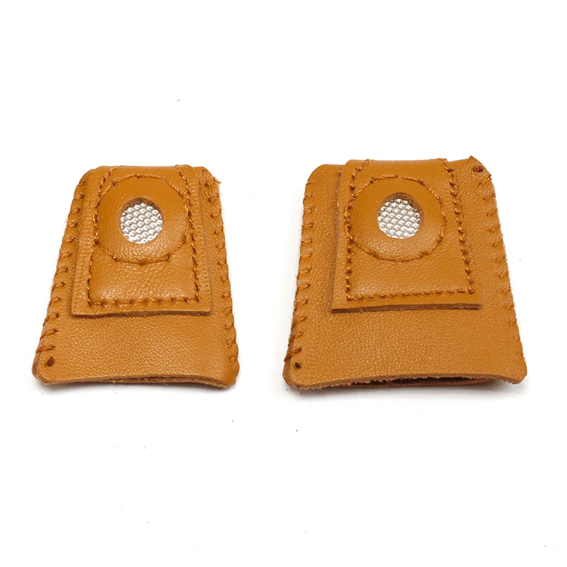2pcs Handmade Patchwork Faux Leather Thimble Finger Sets With Metal Tip DIY Sewing Tools Hand Needlework Accessory Thimble-YP
2pcs Handmade Patchwork Faux Leather Thimble Finger Sets With Metal Tip DIY Sewing Tools Hand Needlework Accessory Thimble-YP