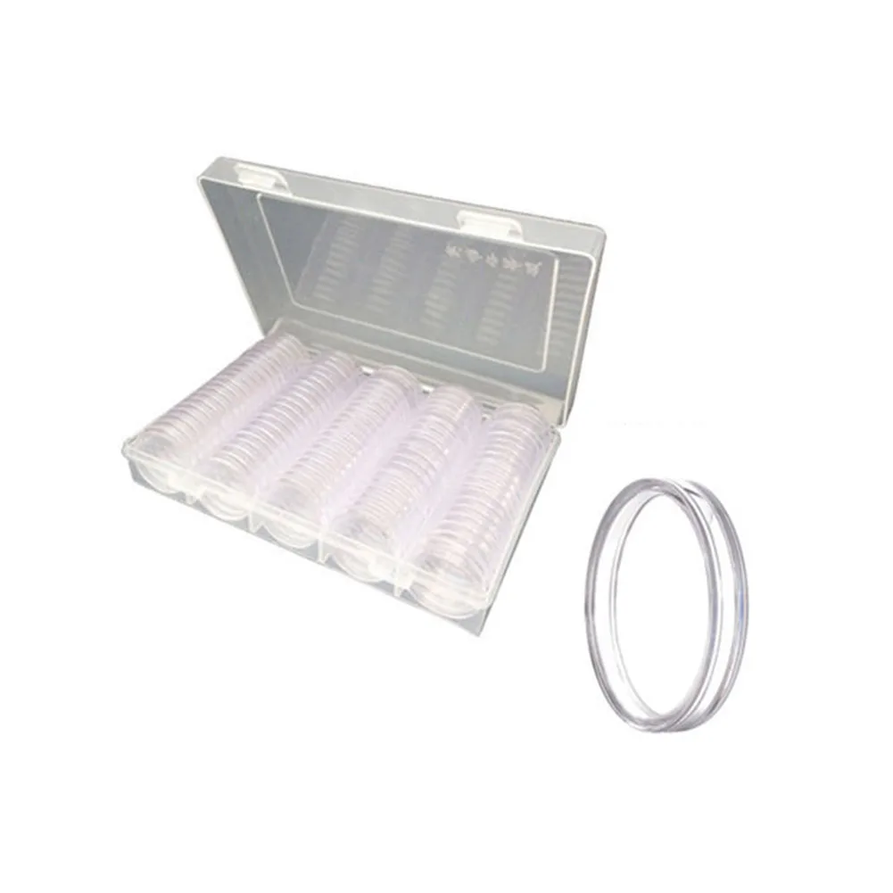 Storage Case+100PCS Round Case 27mm 30mm Coin Cases Capsules Holder Clear Plastic Round Storage Box Drop Shipping #1030
Storage Case+100PCS Round Case 27mm 30mm Coin Cases Capsules Holder Clear Plastic Round Storage Box Drop Shipping #1030