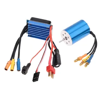 2435 4800KV Brushless Motor + 25A ESC Electric Speed Controller for 1/18 1/16 RC Car Spare Parts Accessories Hardware
2435 4800KV Brushless Motor + 25A ESC Electric Speed Controller for 1/18 1/16 RC Car Spare Parts Accessories Hardware
