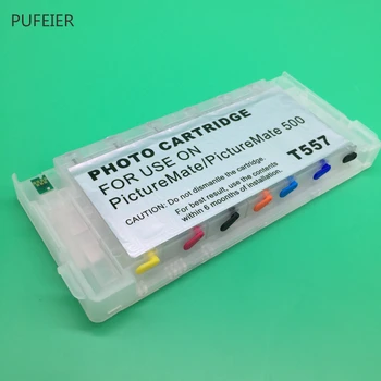 T0557 T557 Empty Refillable Cartridge With Permanent Chip For Epson PM500 PictureMate 500 Inkjet Printer
T0557 T557 Empty Refillable Cartridge With Permanent Chip For Epson PM500 PictureMate 500 Inkjet Printer