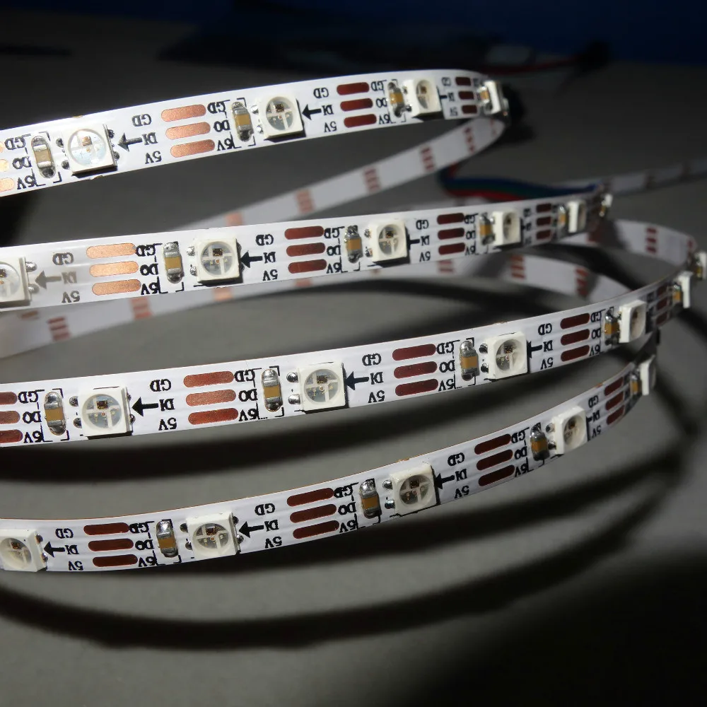 addressable 2m 60LEDs/m DC5V SK6812MINI-3535 led pixel strip,NON-waterproof,with 60pixels/M;WHITE PCB
addressable 2m 60LEDs/m DC5V SK6812MINI-3535 led pixel strip,NON-waterproof,with 60pixels/M;WHITE PCB