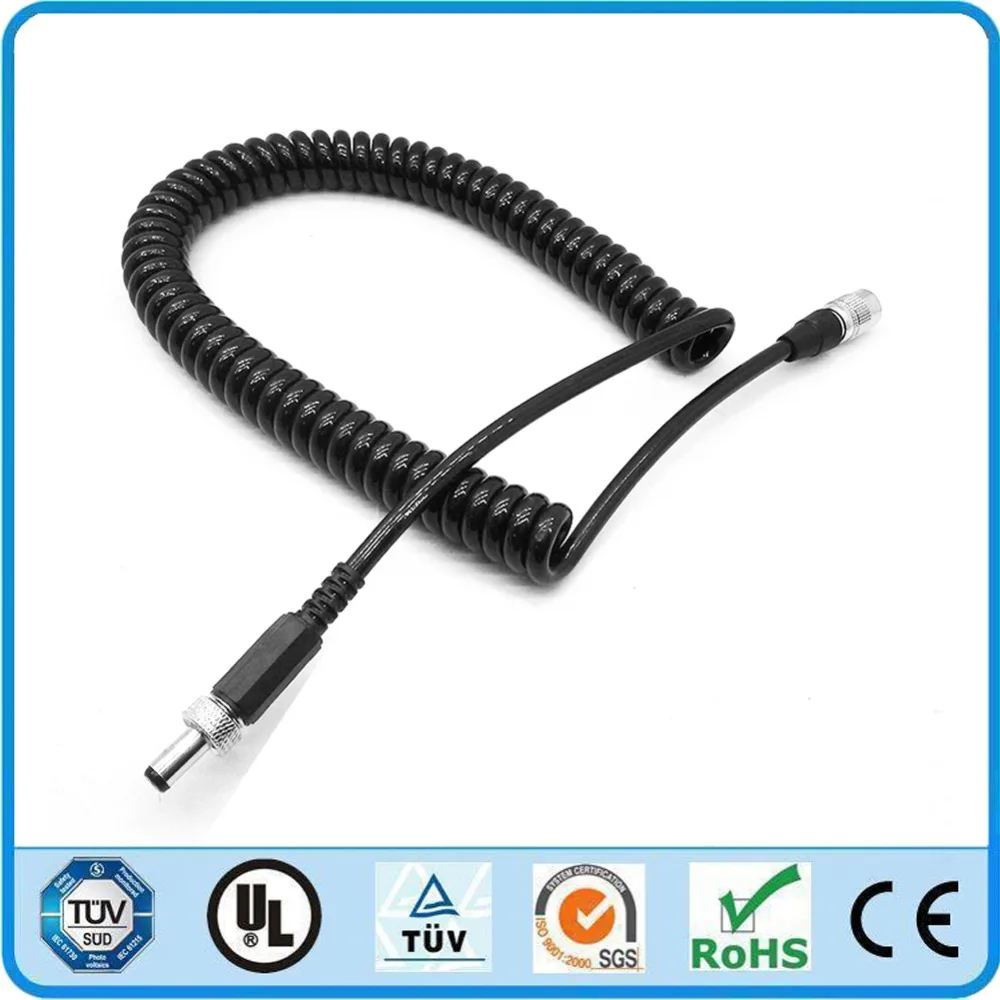 Recorder Zoom F8 Power Cable for ZAXCOM Sound Devices 688 644 633 DC 5.5*2.5 With Lock to HRS Hirose 4 pin Male Spring Cable
Recorder Zoom F8 Power Cable for ZAXCOM Sound Devices 688 644 633 DC 5.5*2.5 With Lock to HRS Hirose 4 pin Male Spring Cable