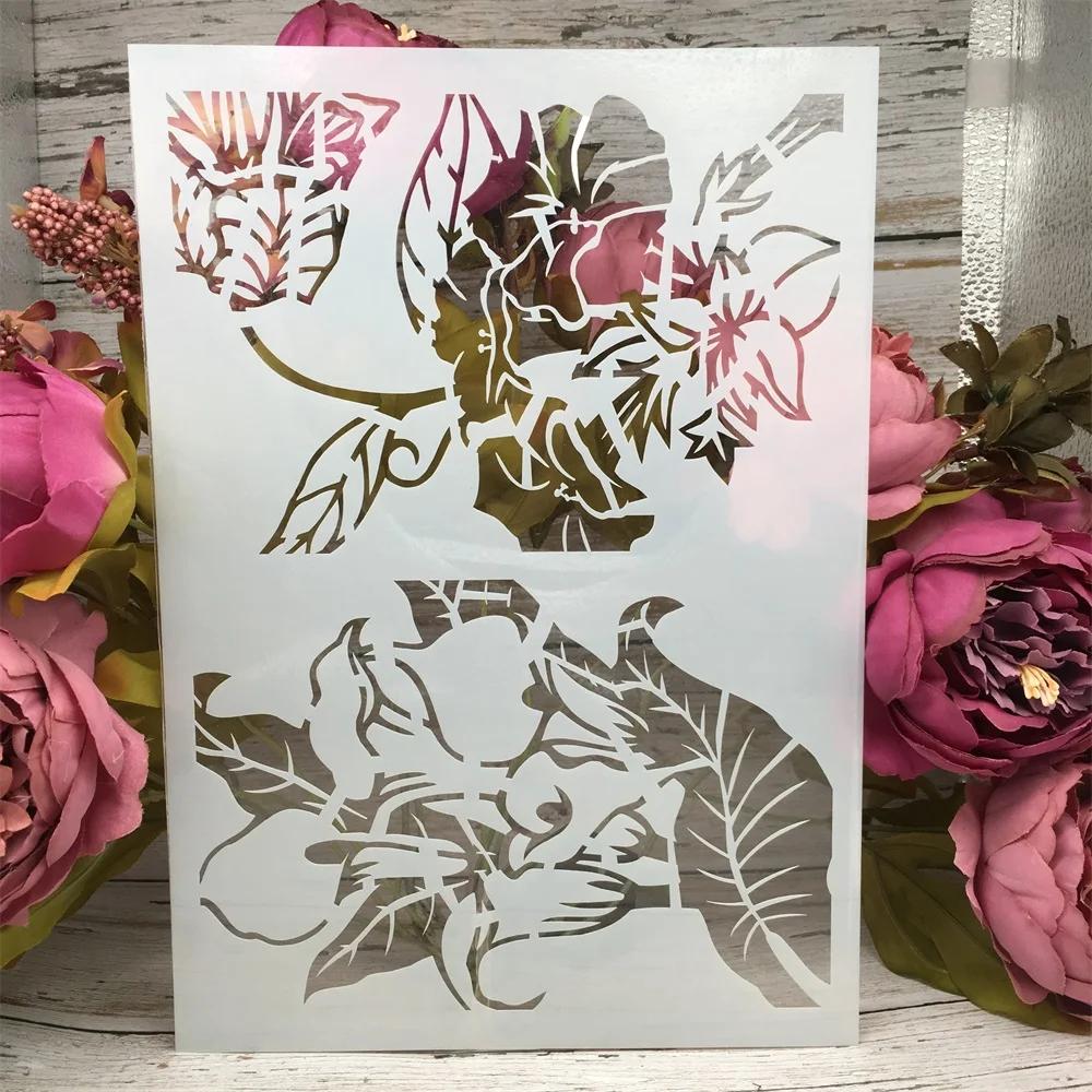 A4 29cm Flowers DIY Layering Stencils Wall Painting Scrapbook Coloring Embossing Album Decorative Paper Card Template
A4 29cm Flowers DIY Layering Stencils Wall Painting Scrapbook Coloring Embossing Album Decorative Paper Card Template