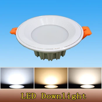 Super bright LED downlight embedded smallpox lamp three color temperature variable light 5W 7W 9W 12W AC240V White casing
Super bright LED downlight embedded smallpox lamp three color temperature variable light 5W 7W 9W 12W AC240V White casing