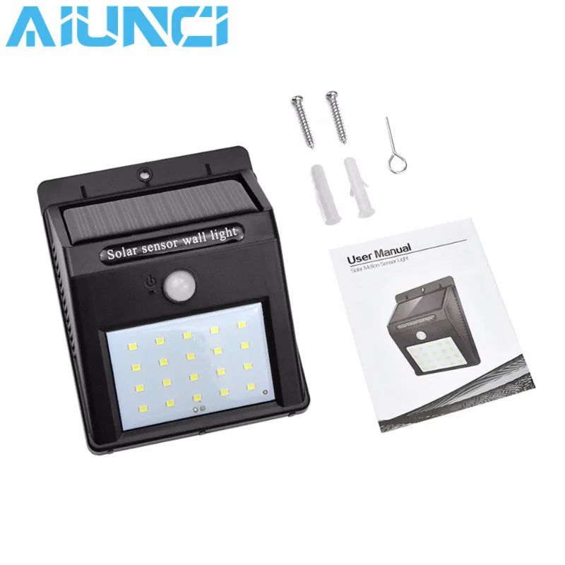 Solar Power Night Light Security 20 LED Solar Lamp PIR Motion Sensor Wall Lamp CDS Night Sensor Waterproof Path Garden Lighting
Solar Power Night Light Security 20 LED Solar Lamp PIR Motion Sensor Wall Lamp CDS Night Sensor Waterproof Path Garden Lighting