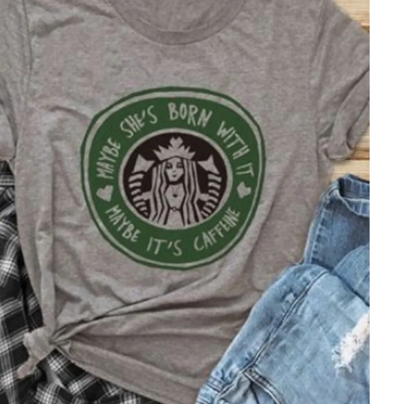 2019 Casual It's Caffeine T-shirts Women girl Graphic Female T Shirt Tops Gobble Give Thanks Top Fall Tees
2019 Casual It's Caffeine T-shirts Women girl Graphic Female T Shirt Tops Gobble Give Thanks Top Fall Tees