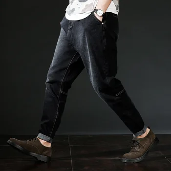 2019 Men Spring Autumn Loose Jeans Streetwear Trousers Jeans Big Sizes Man Korean Fashion Mens Jeans Nine-yard Hallen Pants
2019 Men Spring Autumn Loose Jeans Streetwear Trousers Jeans Big Sizes Man Korean Fashion Mens Jeans Nine-yard Hallen Pants