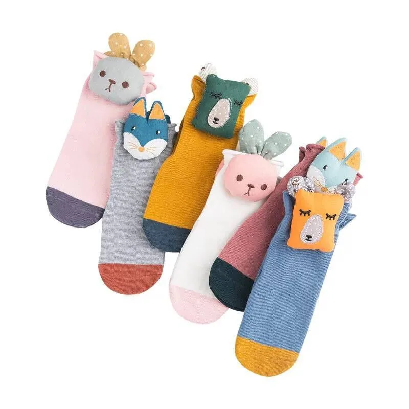 2019 New Arrival Baby Cotton Socks Kids Lovely 3D Cartoon Animals Sock Infant Candy Color Sock Children Fashion 0-4 Years
2019 New Arrival Baby Cotton Socks Kids Lovely 3D Cartoon Animals Sock Infant Candy Color Sock Children Fashion 0-4 Years