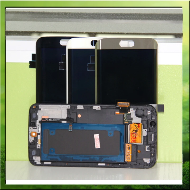 ЖК-дисплей для Samsung Galaxy S6 Edge G925F G925A G925P ЖК-экран с сенсорным дигитайзером |