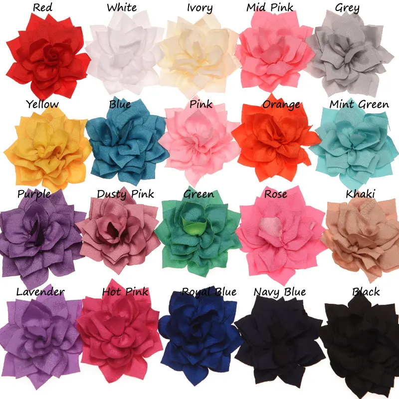 40pcs Fashion Lotus Sharp angled Flowers Fashion Hair Flower Home Decoration Flower Boutique Flower Accessories No Clips
40pcs Fashion Lotus Sharp angled Flowers Fashion Hair Flower Home Decoration Flower Boutique Flower Accessories No Clips
