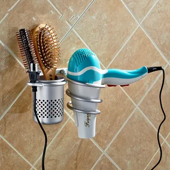 Bathroom Accessory Storage Rack Wall Mounted Type Hair Dryer Holder Stand Women Drier Comb Holder Rack Stand Set Organizer
Bathroom Accessory Storage Rack Wall Mounted Type Hair Dryer Holder Stand Women Drier Comb Holder Rack Stand Set Organizer