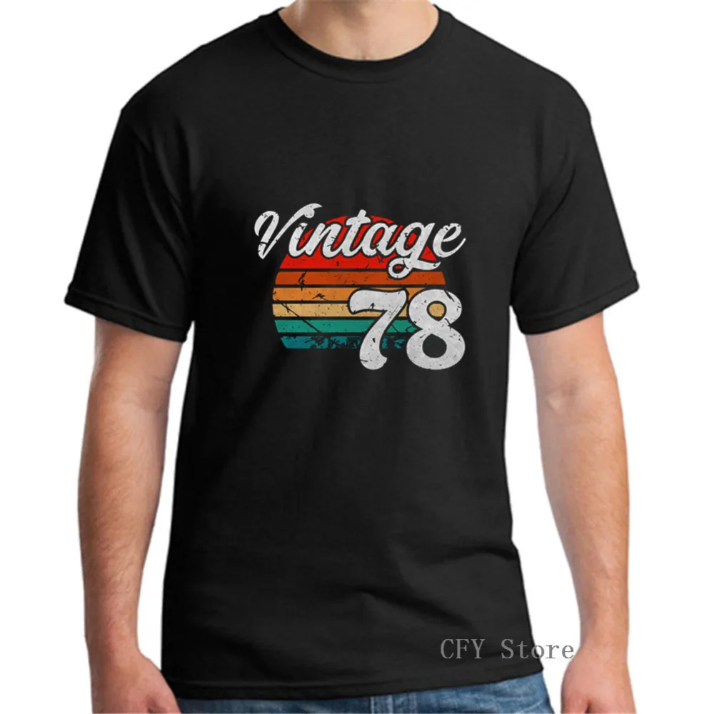 1978 Retro Vintage 41th Birthday Gift T shirt men Birthday Gift Retro Tee Fashion 100% Cotton short sleeve T-Shirt Tops
1978 Retro Vintage 41th Birthday Gift T shirt men Birthday Gift Retro Tee Fashion 100% Cotton short sleeve T-Shirt Tops