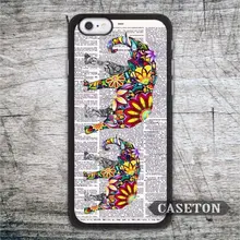 Elephant Mon And Son Case For iPhone 7 6 6s Plus 5 5s SE 5c and For iPod 5 High Quality Lovely Animals Phone Cover