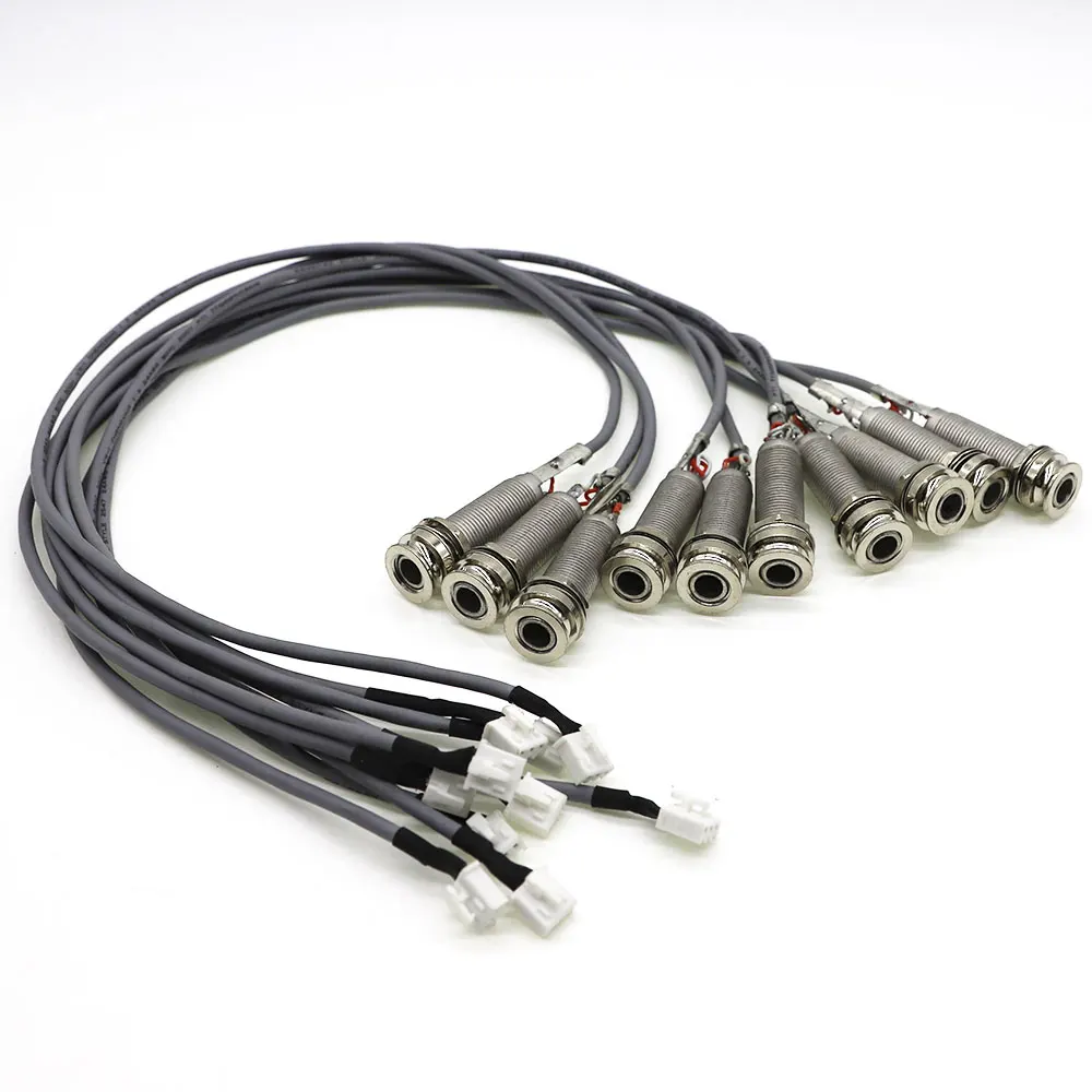 10pcs Guitar Endpin Jack with Strap Pin For Guitar 3 Prong Cylinder Threaded Output with Line Common Quality
10pcs Guitar Endpin Jack with Strap Pin For Guitar 3 Prong Cylinder Threaded Output with Line Common Quality