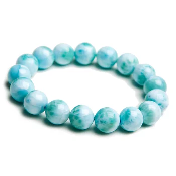 12mm Natural Larimar Blue Beads Bracelet From Dominica Gemstone Healing Stretch Water Pattern AAAAAA
12mm Natural Larimar Blue Beads Bracelet From Dominica Gemstone Healing Stretch Water Pattern AAAAAA