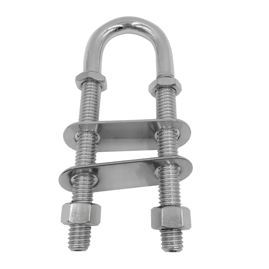 1 Pcs 3/8'x3' Yacht Bow Stern Eye U-Bolt Stainless Steel Marine Bolt Rope Rigging Replace Rowing Boats Accessories Marine U Bolt 1 Pcs 3/8'x3' Yacht Bow Stern Eye U-Bolt Stainless Steel Marine Bolt Rope Rigging Replace Rowing Boats Accessories Marine U Bolt