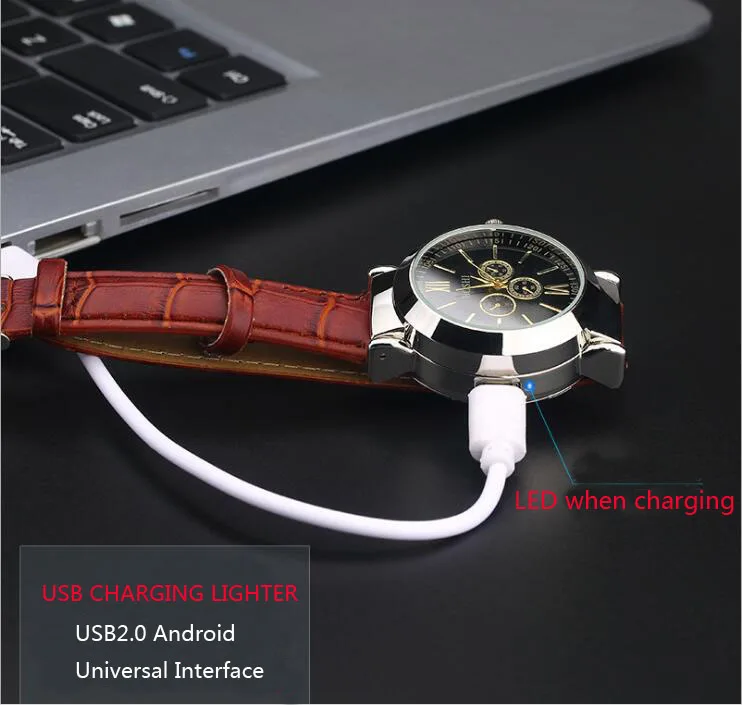 Creative Touch Induction Ladies Android general USB Charging real Watch Cigarette Lighter multifunction smoking gift
Creative Touch Induction Ladies Android general USB Charging real Watch Cigarette Lighter multifunction smoking gift