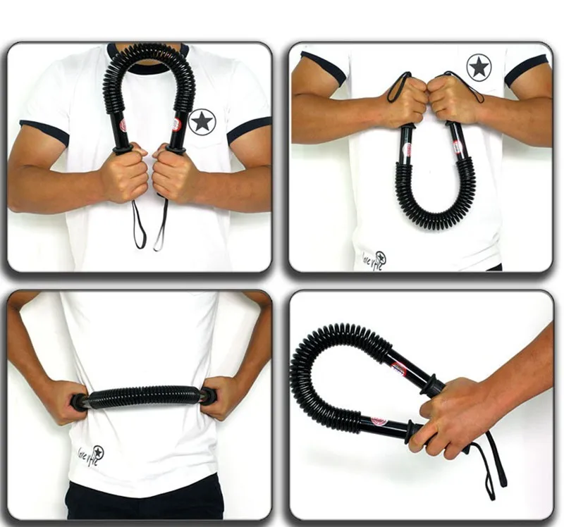 Spring Arm Strength Hand Gripper Arm Power Blaster Fitness Equipment Gym Expander Forearm Power Twist 20kg/30kg/40kg/50kg/60kg Spring Arm Strength Hand Gripper Arm Power Blaster Fitness Equipment Gym Expander Forearm Power Twist 20kg/30kg/40kg/50kg/60kg