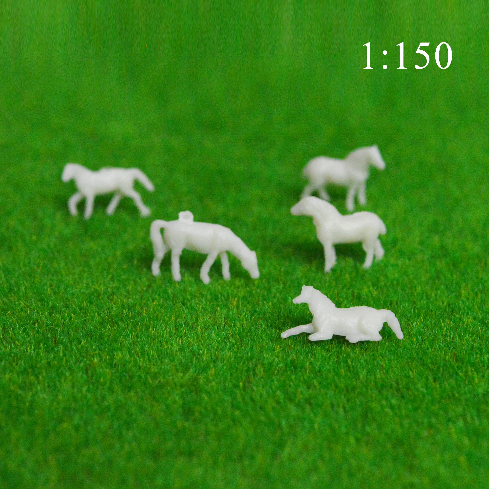 50x scale Model Train Building Layout Unpainted Animal Figures 1/150 gauge White Horse New
50x scale Model Train Building Layout Unpainted Animal Figures 1/150 gauge White Horse New