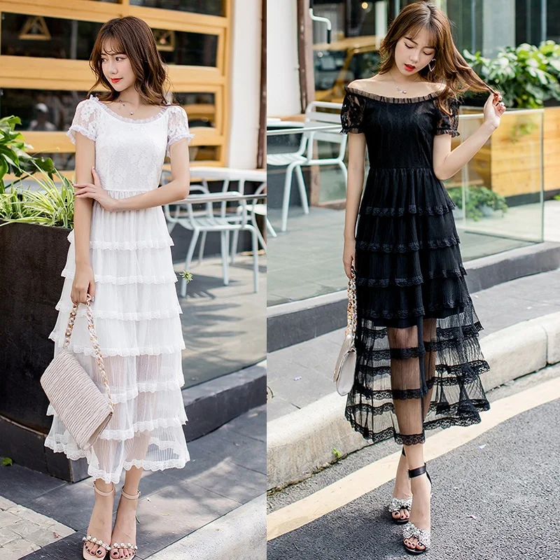 NewSummer lace long party dress slash neck cascading ruffled dress female longos vestidos plus size elegant maxi promo dress 4XL
NewSummer lace long party dress slash neck cascading ruffled dress female longos vestidos plus size elegant maxi promo dress 4XL