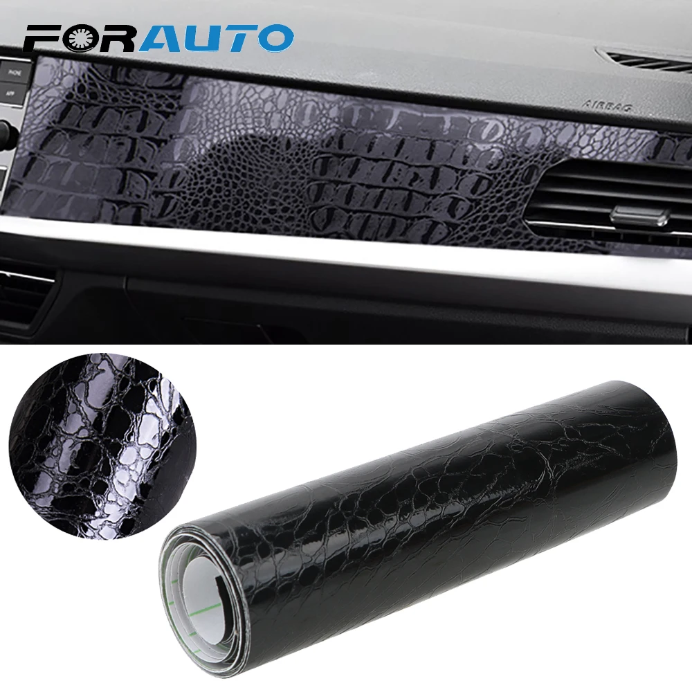 FORAUTO 10cmX152cm Car Wrap Sticker For Auto Car Body Internal Premium Leather Pattern DIY PVC Adhesive Vinyl Film Car-styling
FORAUTO 10cmX152cm Car Wrap Sticker For Auto Car Body Internal Premium Leather Pattern DIY PVC Adhesive Vinyl Film Car-styling