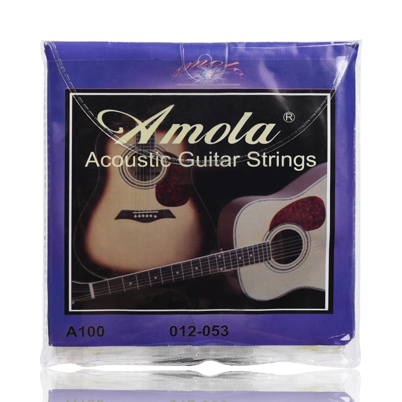 A100 Pure Copper 012-053 Acoustic Guitar Strings set 010 012 011 Acoustic Wound Guitar Strings 6pcs/set
A100 Pure Copper 012-053 Acoustic Guitar Strings set 010 012 011 Acoustic Wound Guitar Strings 6pcs/set