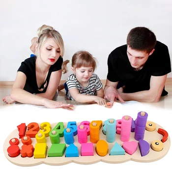 Children Wood Block Learning To Count Numbers Matching Digital Shape Match Early Education Teaching Math Toys Montessori Toys
Children Wood Block Learning To Count Numbers Matching Digital Shape Match Early Education Teaching Math Toys Montessori Toys