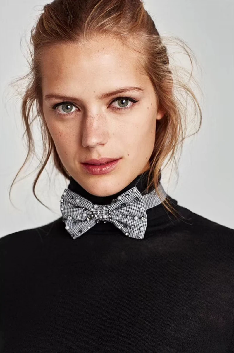 New Fashion 3 Colors Office&Career Crystal Pearl Cotton Bowknot Modern Necklaces Choker Collar Necklace Women Charm Jewelry
New Fashion 3 Colors Office&Career Crystal Pearl Cotton Bowknot Modern Necklaces Choker Collar Necklace Women Charm Jewelry