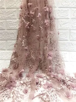 French lace latest lace high quality 3D applique flower lace fabric for bridal beaded And Stones lace fabric for dress (9-18
French lace latest lace high quality 3D applique flower lace fabric for bridal beaded And Stones lace fabric for dress (9-18