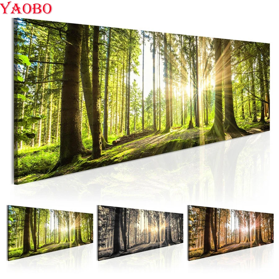 Natural Fresh Sunshine DIY Diamond painting cross stitch kits Diamond embroidery mosaic painting Green Tree Forest Landscape
Natural Fresh Sunshine DIY Diamond painting cross stitch kits Diamond embroidery mosaic painting Green Tree Forest Landscape