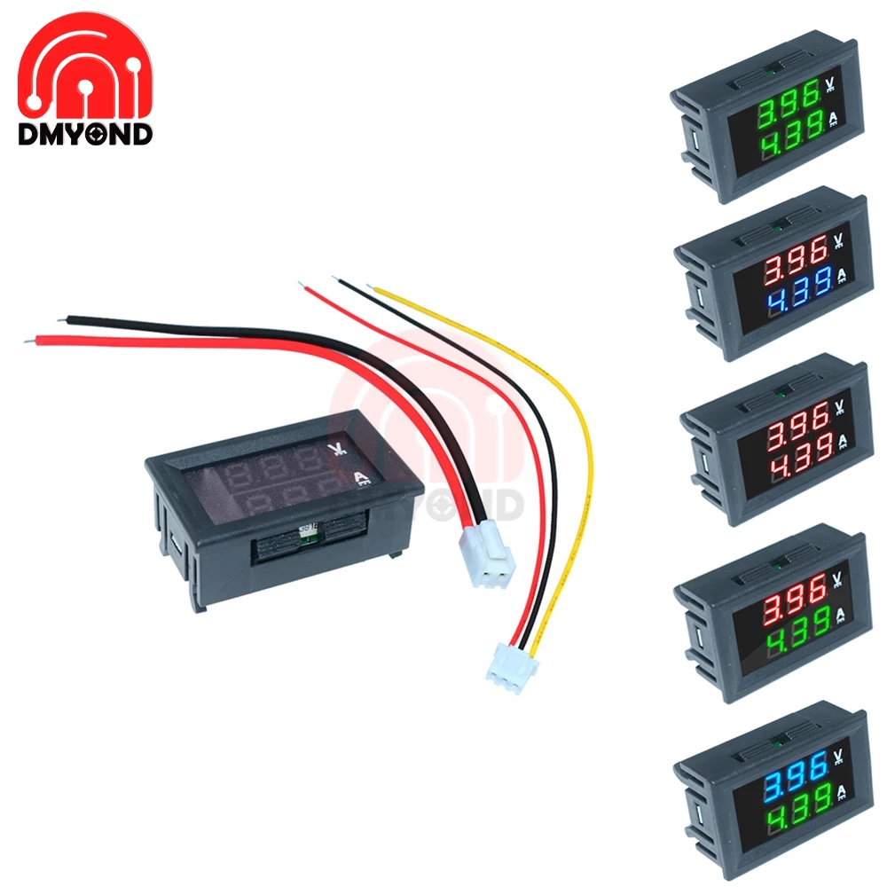 DC 100V 10A Digital Mini Voltmeter Ammeter Panel Voltage Volt Current Meter Tester Green Green Dual LED Display Amp
DC 100V 10A Digital Mini Voltmeter Ammeter Panel Voltage Volt Current Meter Tester Green Green Dual LED Display Amp