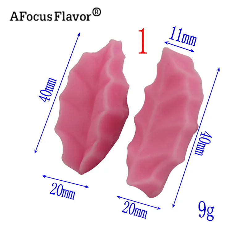 1 Набор Сделай своими руками листья из смолы силиконовые формы для торта