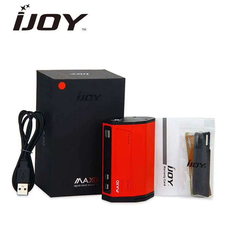 100% Original IJOY MAXO QUAD TC BOX MOD 315W Temp Control Vape Mod with Customizable Appearance and Firmware Upgradable System
100% Original IJOY MAXO QUAD TC BOX MOD 315W Temp Control Vape Mod with Customizable Appearance and Firmware Upgradable System