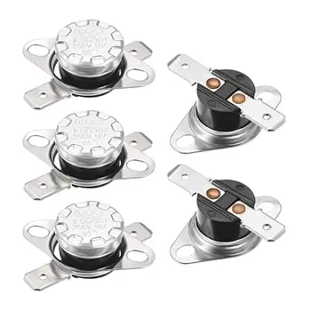 KSD301 Thermostat, Adjust Snap Disc Limit Control Switch Microwave Thermostat Thermal Switch 85°C 10A Normally Closed N.C 6.3mm
KSD301 Thermostat, Adjust Snap Disc Limit Control Switch Microwave Thermostat Thermal Switch 85°C 10A Normally Closed N.C 6.3mm
