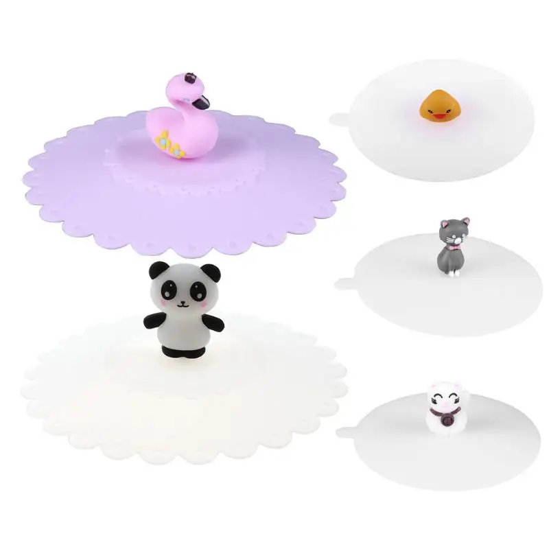 1 Pcs Cartoon Creative Silicone Cup Cover Lovely Anti-dust Sealing Coffee Leak-proof Reusable Cup Lid Panda Shape Cups Lids
1 Pcs Cartoon Creative Silicone Cup Cover Lovely Anti-dust Sealing Coffee Leak-proof Reusable Cup Lid Panda Shape Cups Lids