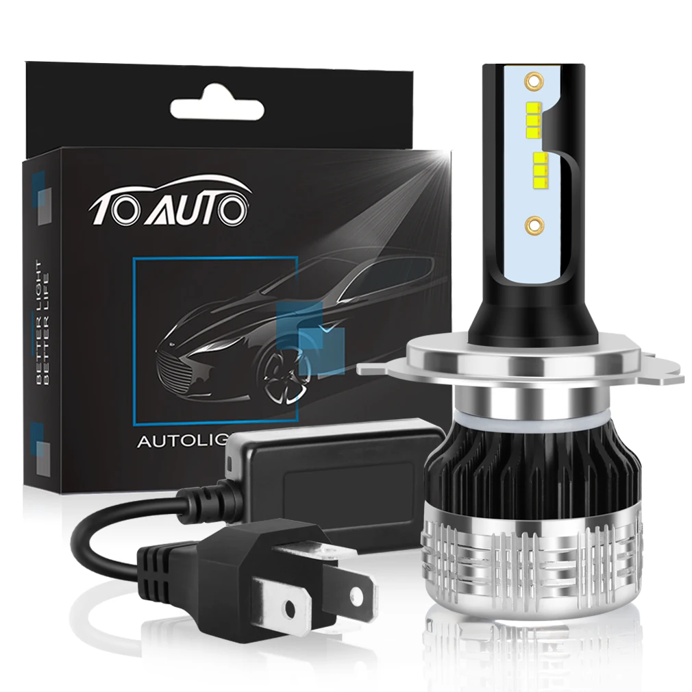 H4 Motorcycle Headlight Led Bulb 6000LM Hi Lo High Beam 6000K White Driving Lights Motorbike Moto Bike Headlamp Lamp Bulb 12V
H4 Motorcycle Headlight Led Bulb 6000LM Hi Lo High Beam 6000K White Driving Lights Motorbike Moto Bike Headlamp Lamp Bulb 12V
