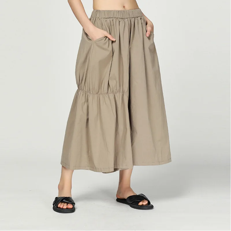 LANMREM 2019 Summer New Folds Straight Elastic Waist Loose Wide Leg Pants For Women Fashion All-match Women's Trousers QF320
LANMREM 2019 Summer New Folds Straight Elastic Waist Loose Wide Leg Pants For Women Fashion All-match Women's Trousers QF320
