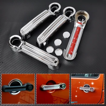 DWCX 4pcs Triple Chrome Car Door Handle Cover Trim For 2007-2015 JEEP Wrangler JK 2008-2012 Liberty 2007-2011 Dodge Nitro
DWCX 4pcs Triple Chrome Car Door Handle Cover Trim For 2007-2015 JEEP Wrangler JK 2008-2012 Liberty 2007-2011 Dodge Nitro