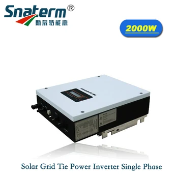 2000W on grid solar inverter single phase high frequency transformer 220VAC/110VAC 50/60HZ Pure Sine Wave Inverter
2000W on grid solar inverter single phase high frequency transformer 220VAC/110VAC 50/60HZ Pure Sine Wave Inverter