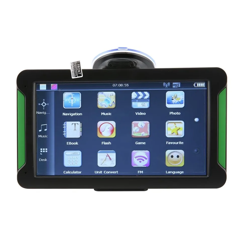 Portable External 7 Inch High Definition GPS Car Navigation System Resistance Screen 8G Without Bluetooth
Portable External 7 Inch High Definition GPS Car Navigation System Resistance Screen 8G Without Bluetooth