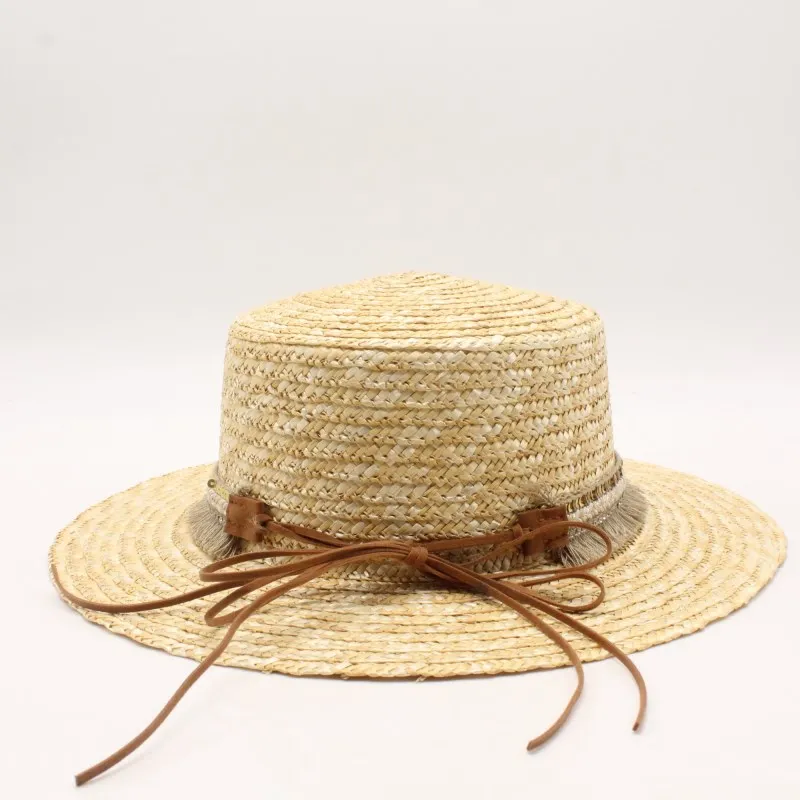 Lady Boater sun caps Ribbon Round Flat Top Straw beach hat Panama Hat summer hats for women straw hat snapback gorras
Lady Boater sun caps Ribbon Round Flat Top Straw beach hat Panama Hat summer hats for women straw hat snapback gorras