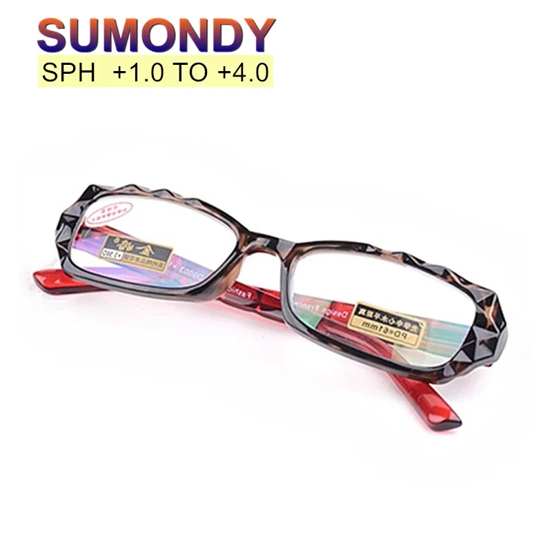 SUMONDY Upscale Reading Glasses Women Fashion Brand Designer Slim Aspheric Hard Resin Lenses Presbyopia Spectacles G416
SUMONDY Upscale Reading Glasses Women Fashion Brand Designer Slim Aspheric Hard Resin Lenses Presbyopia Spectacles G416