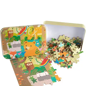 Wooden Puzzle Toy Educational Developmental Baby Kids Training Toys For Children Animal Puzzles Jigsaw Puzzle Iron Box Package
Wooden Puzzle Toy Educational Developmental Baby Kids Training Toys For Children Animal Puzzles Jigsaw Puzzle Iron Box Package