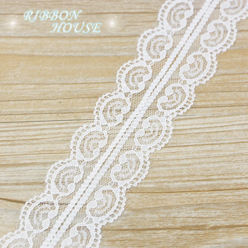 (5 yards/roll) 40mm color Lace fabric Webbing Decoration gift packing Material
(5 yards/roll) 40mm color Lace fabric Webbing Decoration gift packing Material