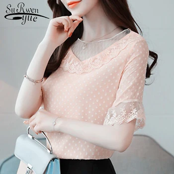 Fashion short sleeve summer ladies tops feminine blouses chiffon blouse women shirt chiffon women blouse shirt blusas 0274 40
Fashion short sleeve summer ladies tops feminine blouses chiffon blouse women shirt chiffon women blouse shirt blusas 0274 40