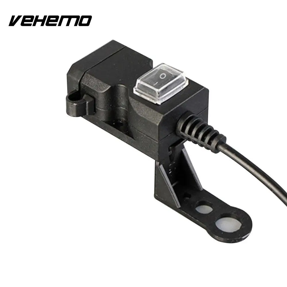 Auto Charger Dual USB Smart Car Quick Charger Motorcycle Handlebar Charger Socket Universal Switch
Auto Charger Dual USB Smart Car Quick Charger Motorcycle Handlebar Charger Socket Universal Switch