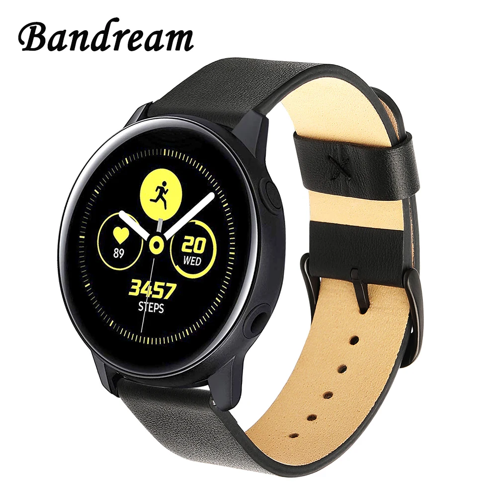 Genuine Leather Watchband for Samsung Galaxy Watch Active SM-R500 Quick Release Band Replacement Strap Wrist Bracelet Wristband
Genuine Leather Watchband for Samsung Galaxy Watch Active SM-R500 Quick Release Band Replacement Strap Wrist Bracelet Wristband