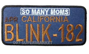 BLINK 182 So Many Moms California Licence Plate Music Band Metal Iron On Patch Tshirt TRANSFER MOTIF APPLIQUE Rock Punk Badge
BLINK 182 So Many Moms California Licence Plate Music Band Metal Iron On Patch Tshirt TRANSFER MOTIF APPLIQUE Rock Punk Badge