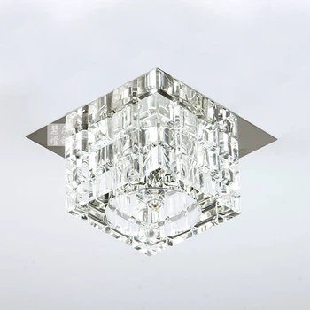 Modern Brief G4 3W Square Crystal stainless steel Ceiling Lamp home decoration Hallway Living Room LED lighting AC85-265V
Modern Brief G4 3W Square Crystal stainless steel Ceiling Lamp home decoration Hallway Living Room LED lighting AC85-265V